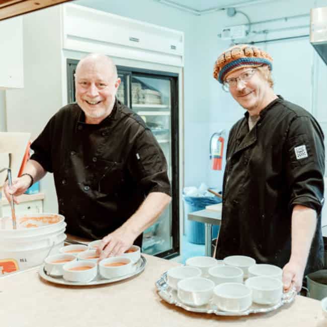 Chef Michael and Staff